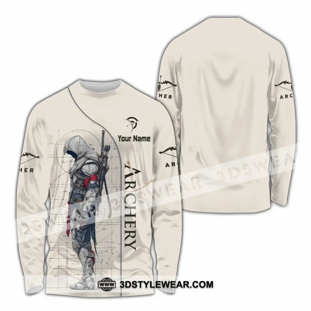 Unisex Shirt - Custom Archery Shirt - Long Sleeve Shirt / S - T-shirt