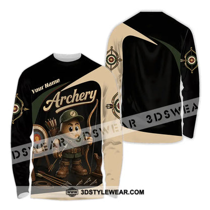 Unisex Shirt - Custom Archery Shirt - Long Sleeve Shirt / S - T-shirt