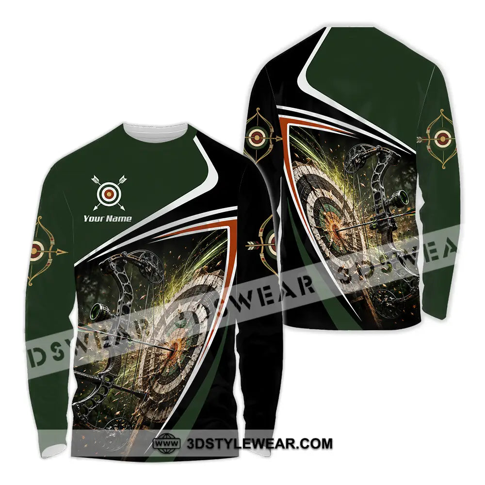 Unisex Shirt - Custom Archery Shirt - Long Sleeve Shirt / S - T-shirt