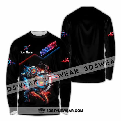 Unisex Shirt - Custom Archery Shirt - Long Sleeve Shirt / S - T-shirt