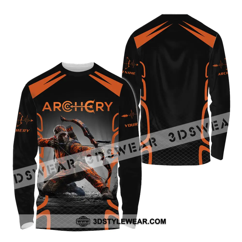 Unisex Shirt - Custom Archery Shirt - Long Sleeve Shirt / S - T-shirt