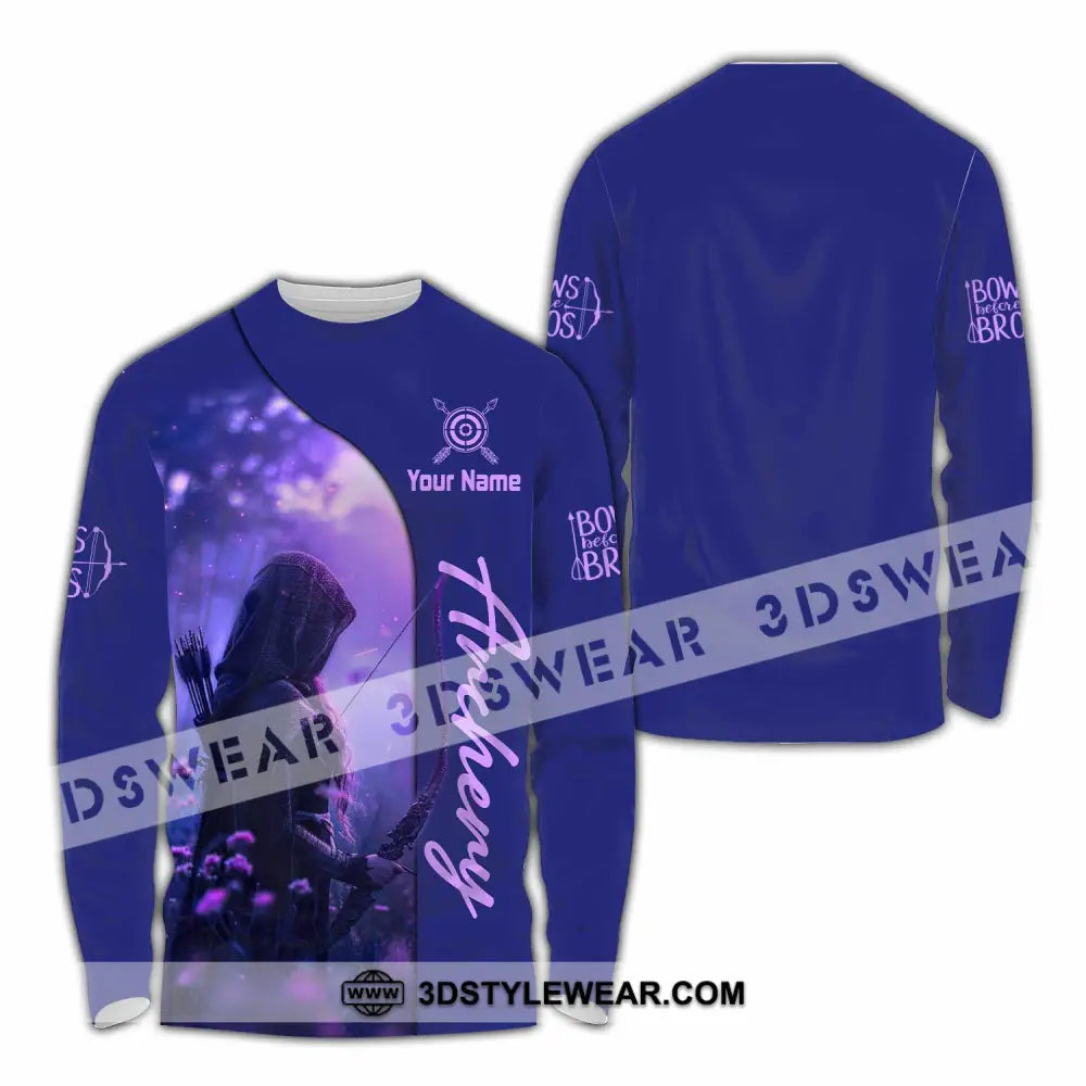 Unisex Shirt - Custom Archery Shirt - Long Sleeve Shirt / S - T-shirt
