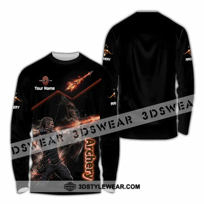 Unisex Shirt - Custom Archery Shirt - Long Sleeve Shirt / S - T-shirt