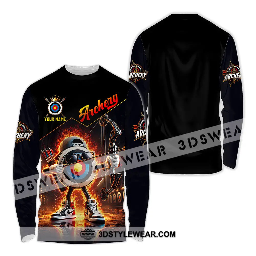 Unisex Shirt - Custom Archery Shirt - Long Sleeve Shirt / S - T-shirt