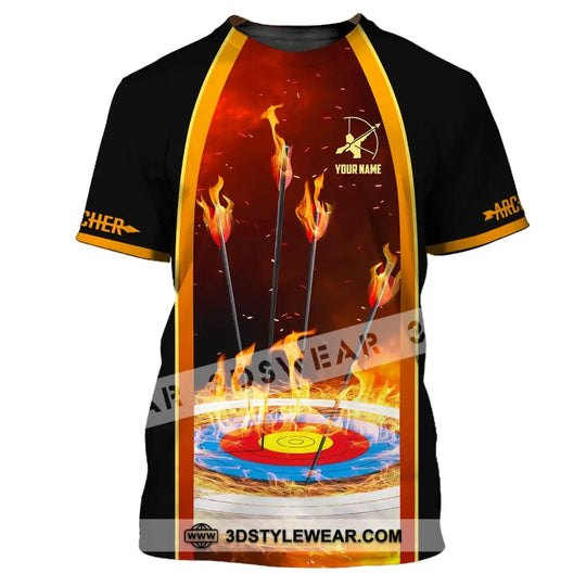 Unisex Shirt, Custom Archery Polo Shirt, Archery T-Shirt, Archery Gifts, Shirt For Archery Lovers style option 2