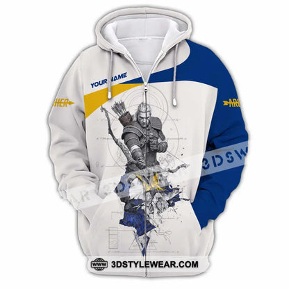 Unisex Shirt - Custom Archery Shirt - Zipper Hoodie / S - T-shirt