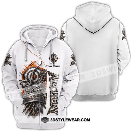 Unisex Shirt - Custom Archery Shirt - Zipper Hoodie / S - T-shirt