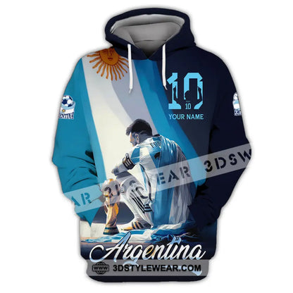Unisex Shirt - Custom Argentina 3D Shirt Hoodie / S T-shirt