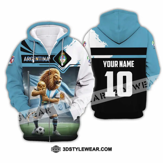 Unisex Shirt - Custom Argentina 3D Shirt style option 2