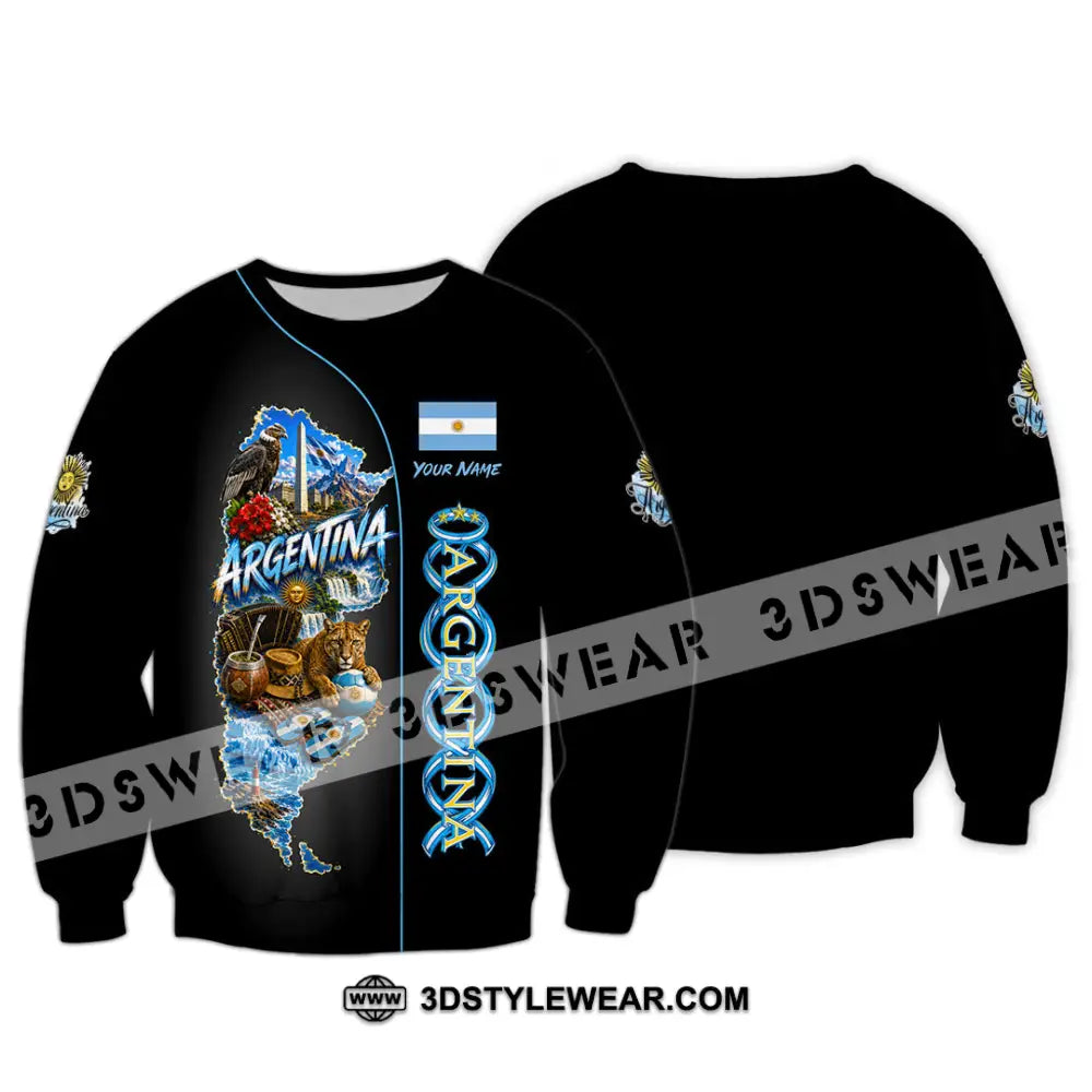 Unisex Shirt - Custom Argentina Shirt - Long Sleeve / S - T-shirt