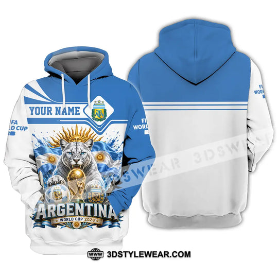 Unisex Shirt - Custom Argentina World Cup 2026 Shirt style option 3