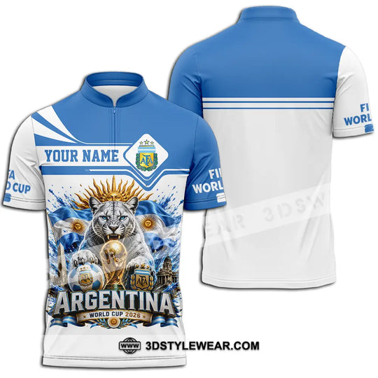 Unisex Shirt - Custom Argentina World Cup 2026 Shirt style option 2