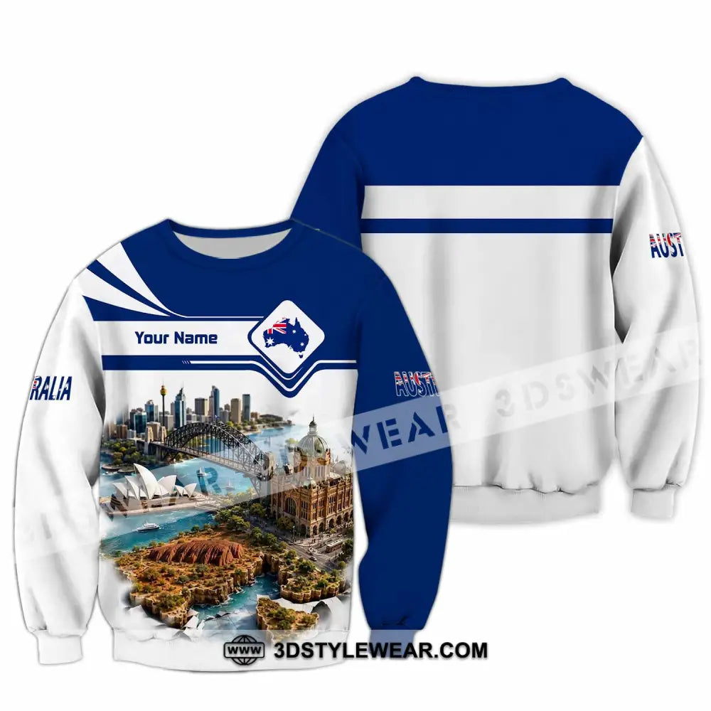 Unisex Shirt - Custom Australia Shirt - Long Sleeve / S - T-shirt