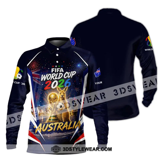 Unisex Shirt - Custom Australia World Cup 2026 Shirt style option 4