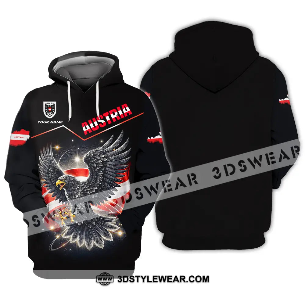 Unisex Shirt - Custom Austria 3D Shirt - Hoodie / S - T-shirt