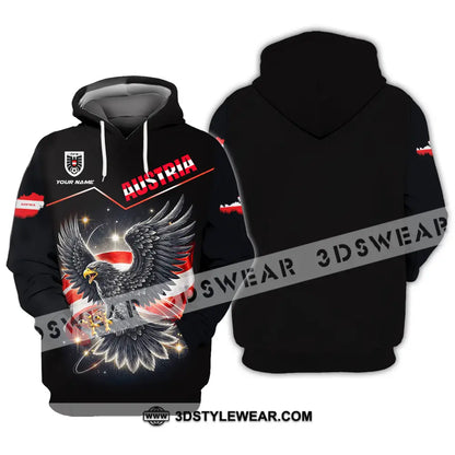 Unisex Shirt - Custom Austria 3D Shirt - Hoodie / S - T-shirt