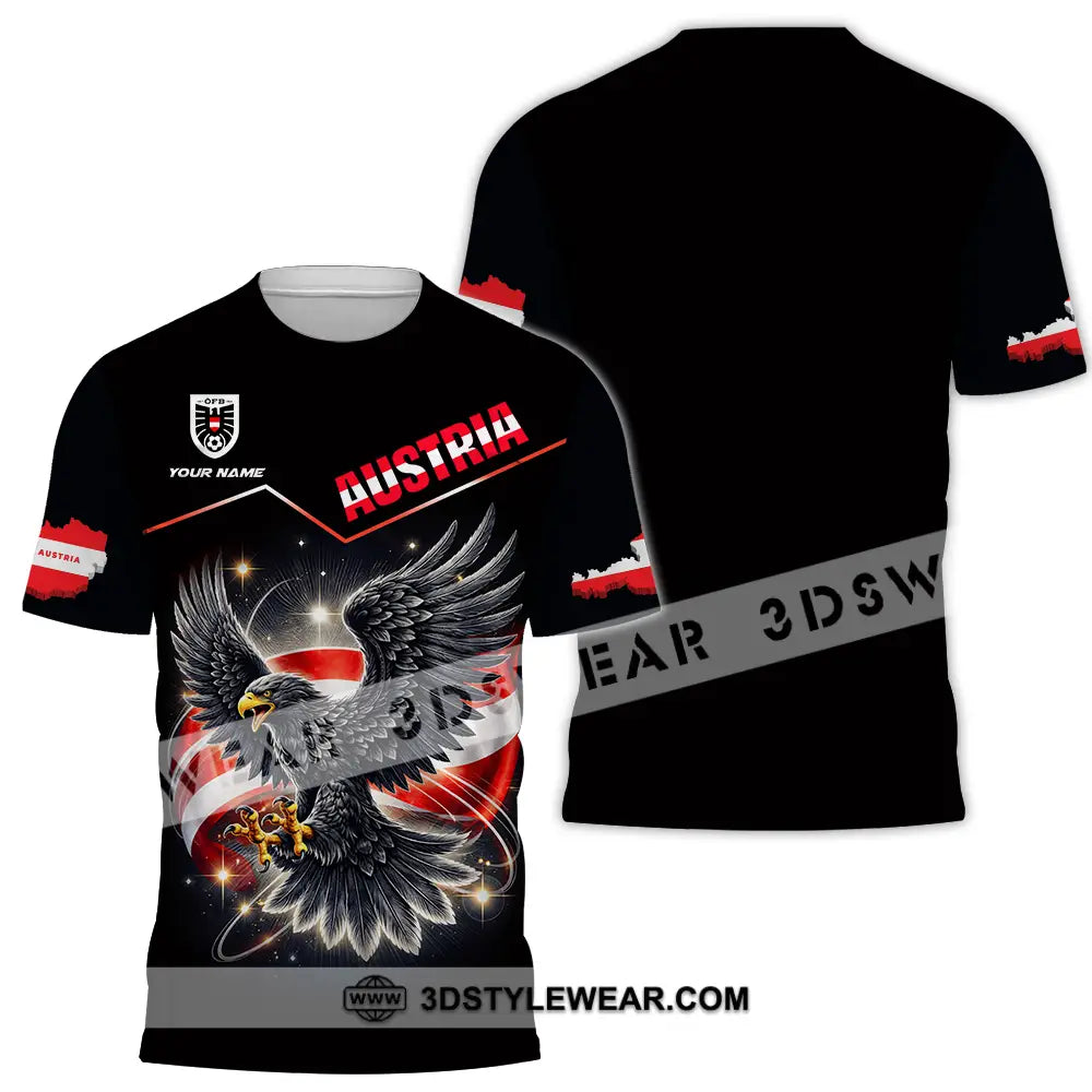 Unisex Shirt - Custom Austria 3D Shirt - T-Shirt / S - T-shirt