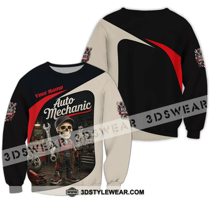 Unisex Shirt - Custom Auto Mechanic Shirt - Long Sleeve / S - T-shirt