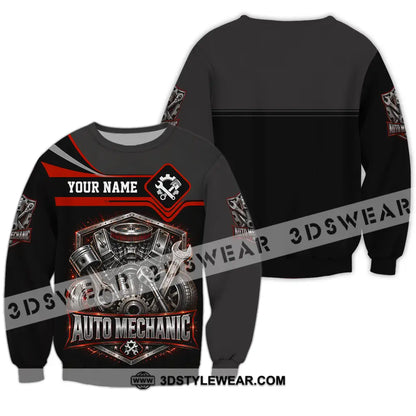 Unisex Shirt - Custom Auto Mechanic Shirt - Long Sleeve / S - T-shirt