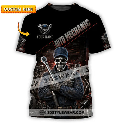 Unisex Shirt - Custom Auto Mechanic Shirt - T-shirt