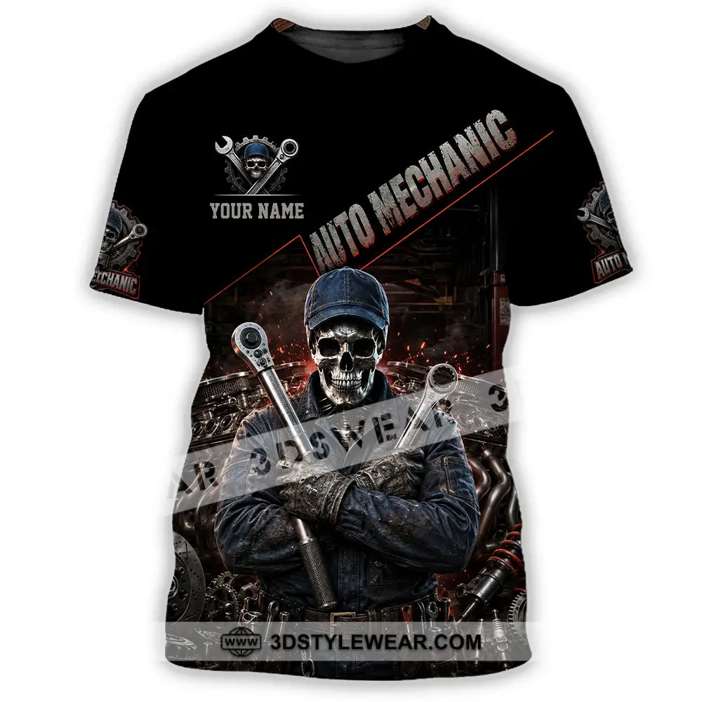 Unisex Shirt - Custom Auto Mechanic Shirt - T-Shirt / S - T-shirt