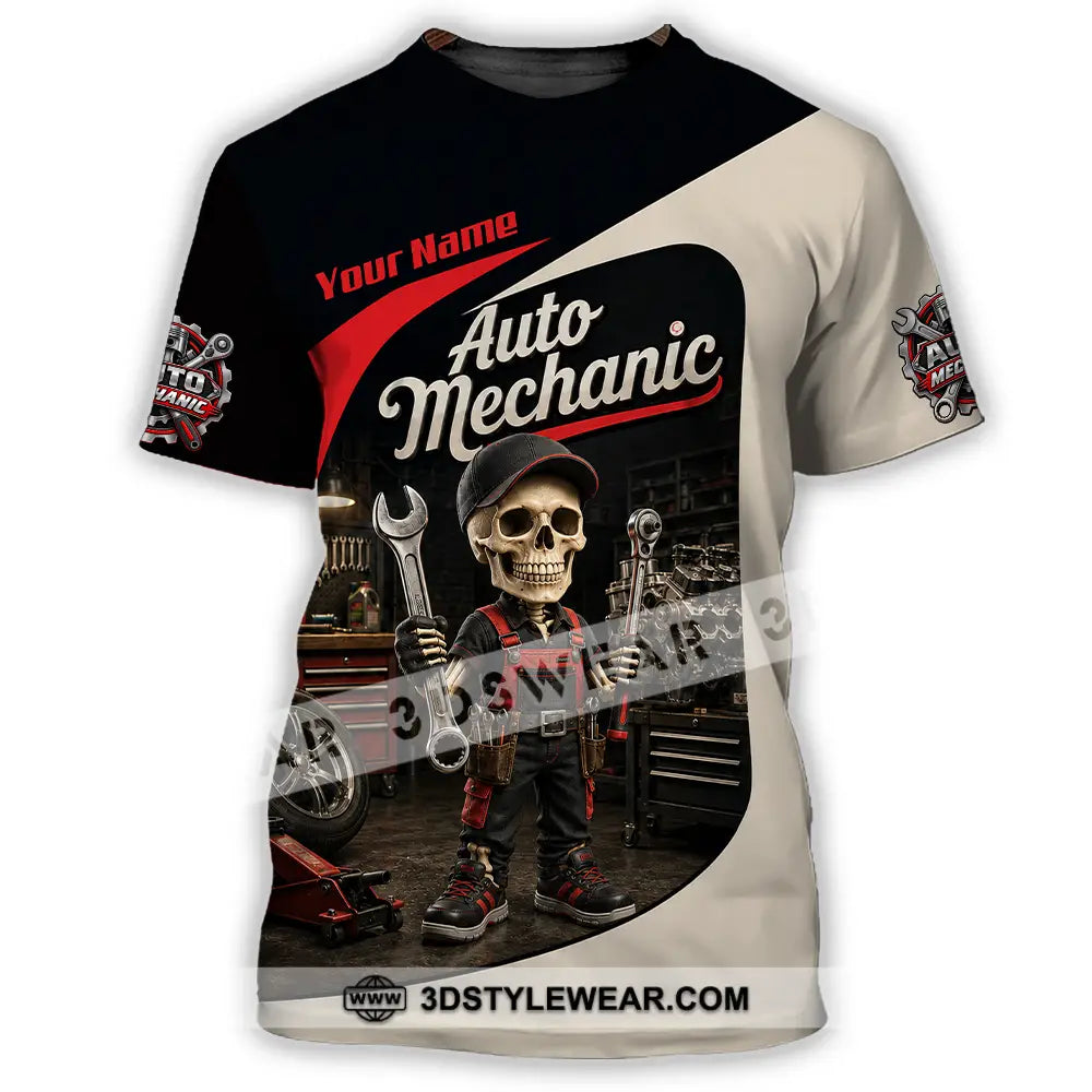 Unisex Shirt - Custom Auto Mechanic Shirt - T-Shirt / S - T-shirt