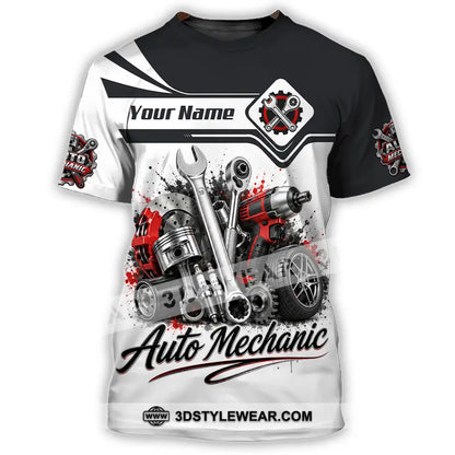 Unisex Shirt - Custom Auto Mechanic Shirt - T-Shirt / S - T-shirt