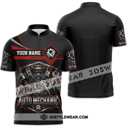 Unisex Shirt - Custom Auto Mechanic Shirt style option 2