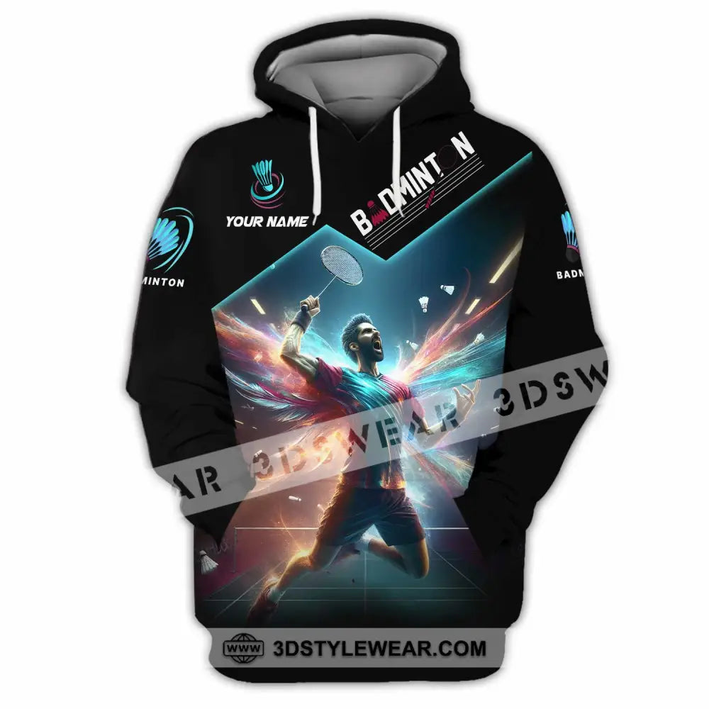 Unisex Shirt - Custom Badminton Shirt - Hoodie / S - T-shirt