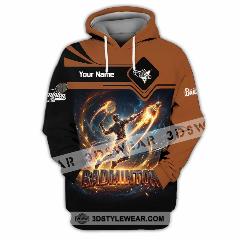 Unisex Shirt - Custom Badminton Shirt - Hoodie / S - T-shirt
