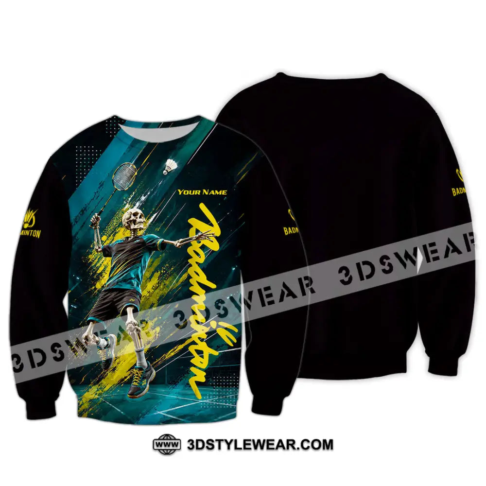 Unisex Shirt - Custom Badminton Shirt - Long Sleeve / S - T-shirt