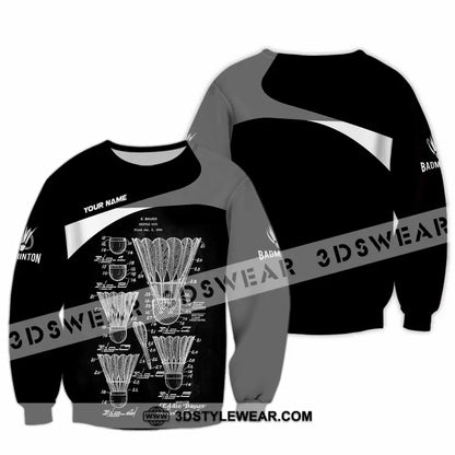 Unisex Shirt - Custom Badminton Shirt - Long Sleeve / S - T-shirt