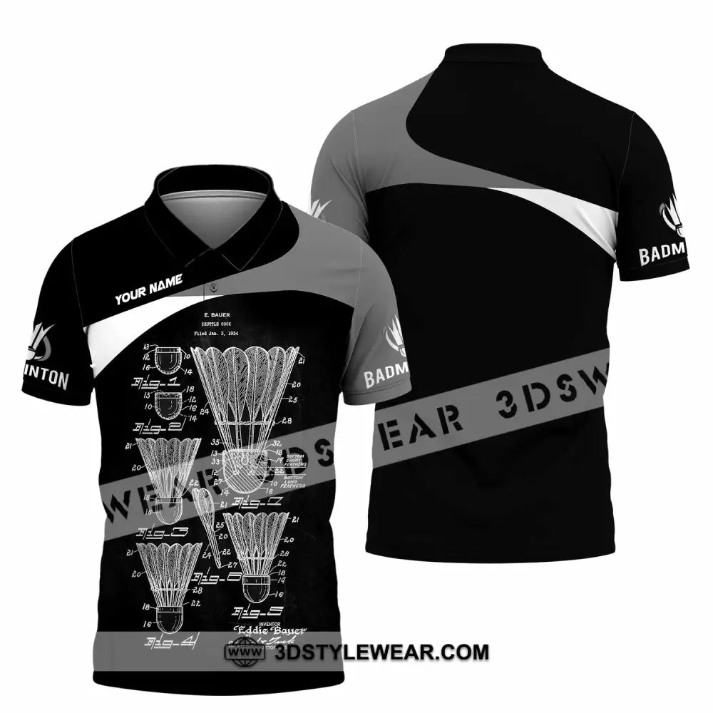 Unisex Shirt - Custom Badminton Shirt - Polo Shirt / S - T-shirt