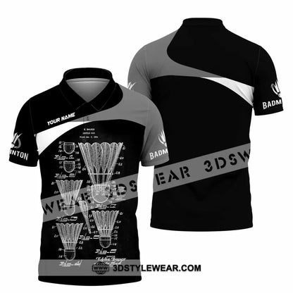 Unisex Shirt - Custom Badminton Shirt - Polo Shirt / S - T-shirt