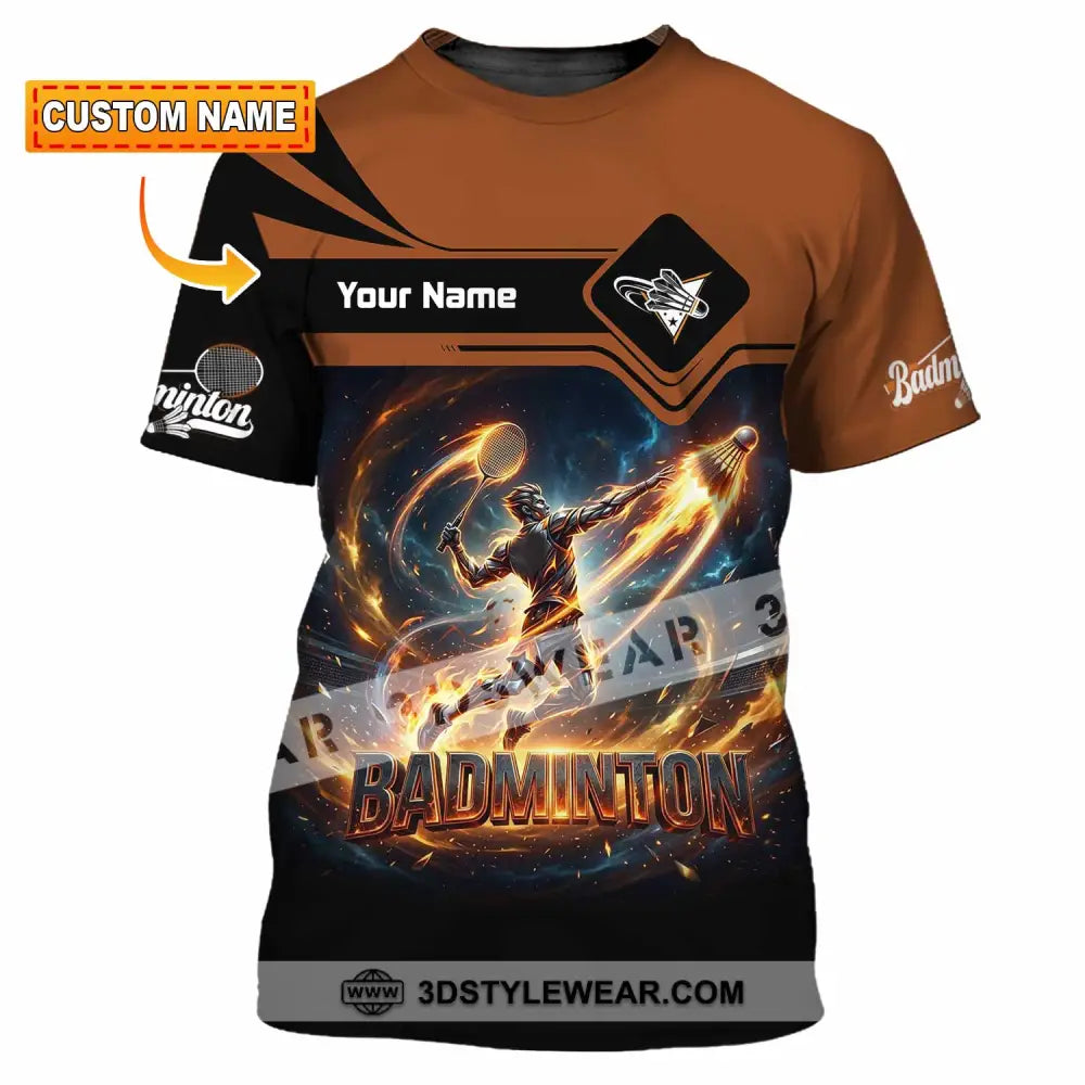 Unisex Shirt - Custom Badminton Shirt - T-shirt