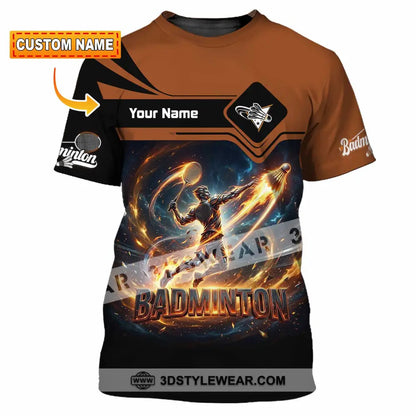 Unisex Shirt - Custom Badminton Shirt - T-shirt