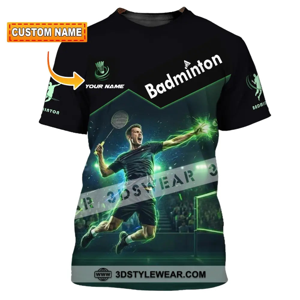 Unisex Shirt - Custom Badminton Shirt - T-shirt