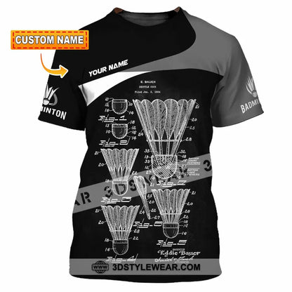 Unisex Shirt - Custom Badminton Shirt - T-shirt