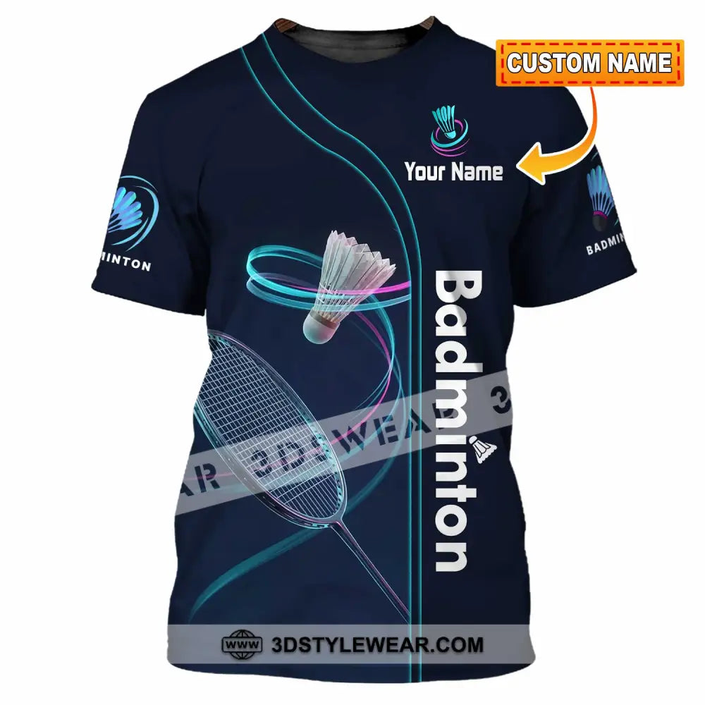Unisex Shirt - Custom Badminton Shirt - T-shirt