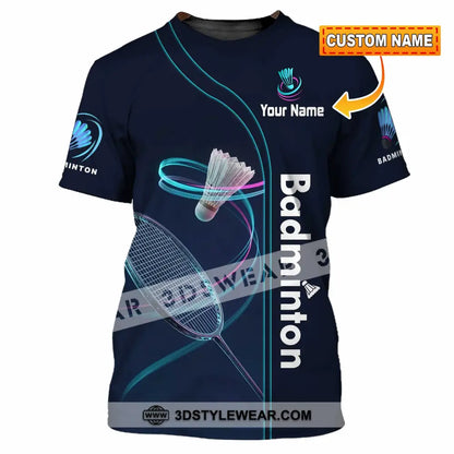 Unisex Shirt - Custom Badminton Shirt - T-shirt
