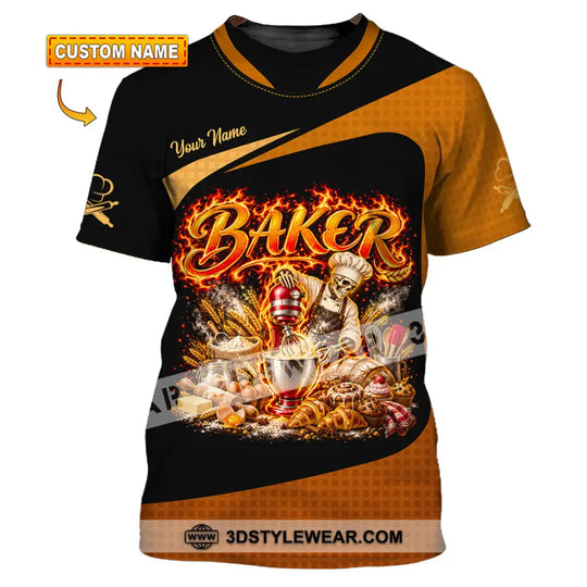 Unisex Shirt - Custom Baker Shirt style option 1