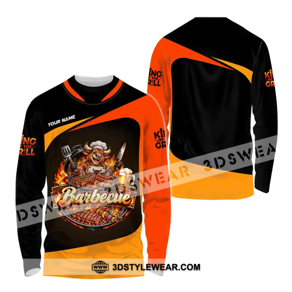Unisex Shirt - Custom Barbecue Shirt - Long Sleeve Shirt / S - T-shirt