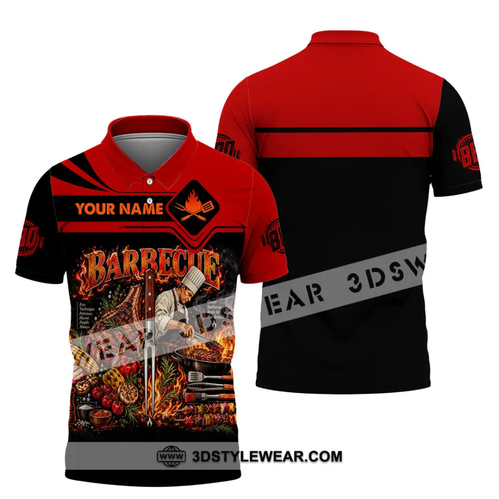 Unisex Shirt - Custom Barbecue Shirt - Polo Shirt / S - T-shirt