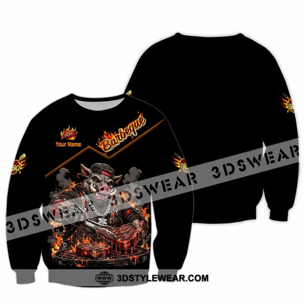 Unisex Shirt - Custom Barbeque Shirt - Long Sleeve / S - T-shirt