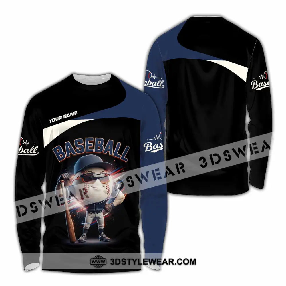Unisex Shirt - Custom Baseball Shirt - Long Sleeve Shirt / S - T-shirt