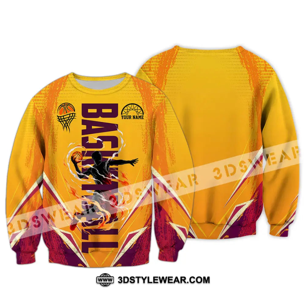 Unisex Shirt - Custom Basketball Shirt - Long Sleeve / S - T-shirt