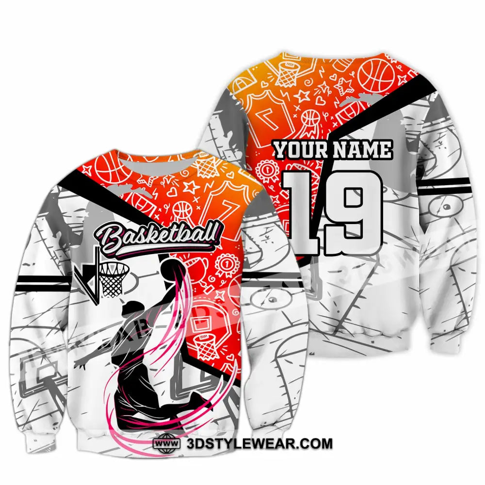 Unisex Shirt - Custom Basketball Shirt - Long Sleeve / S - T-shirt