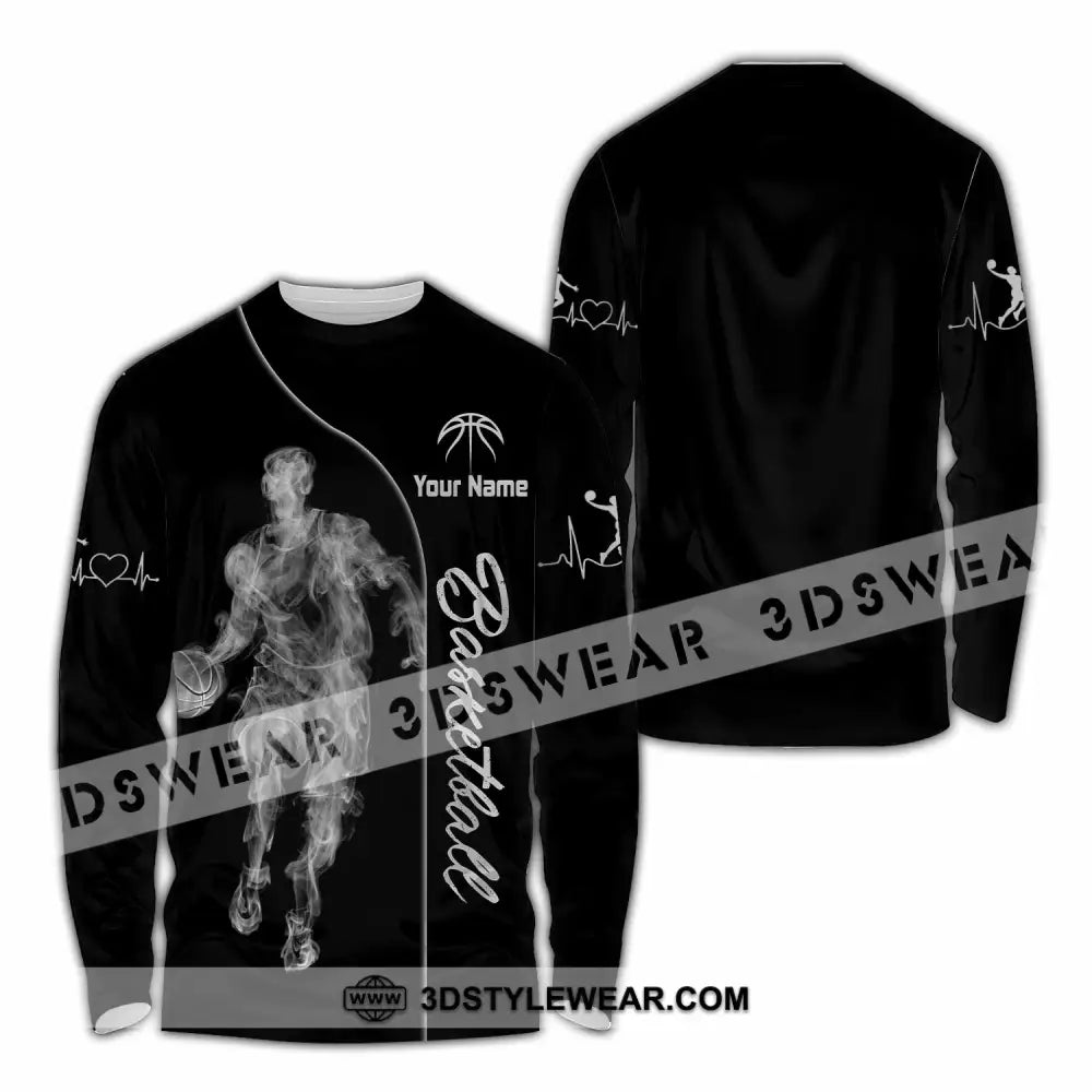 Unisex Shirt - Custom Basketball Shirt - Long Sleeve Shirt / S - T-shirt