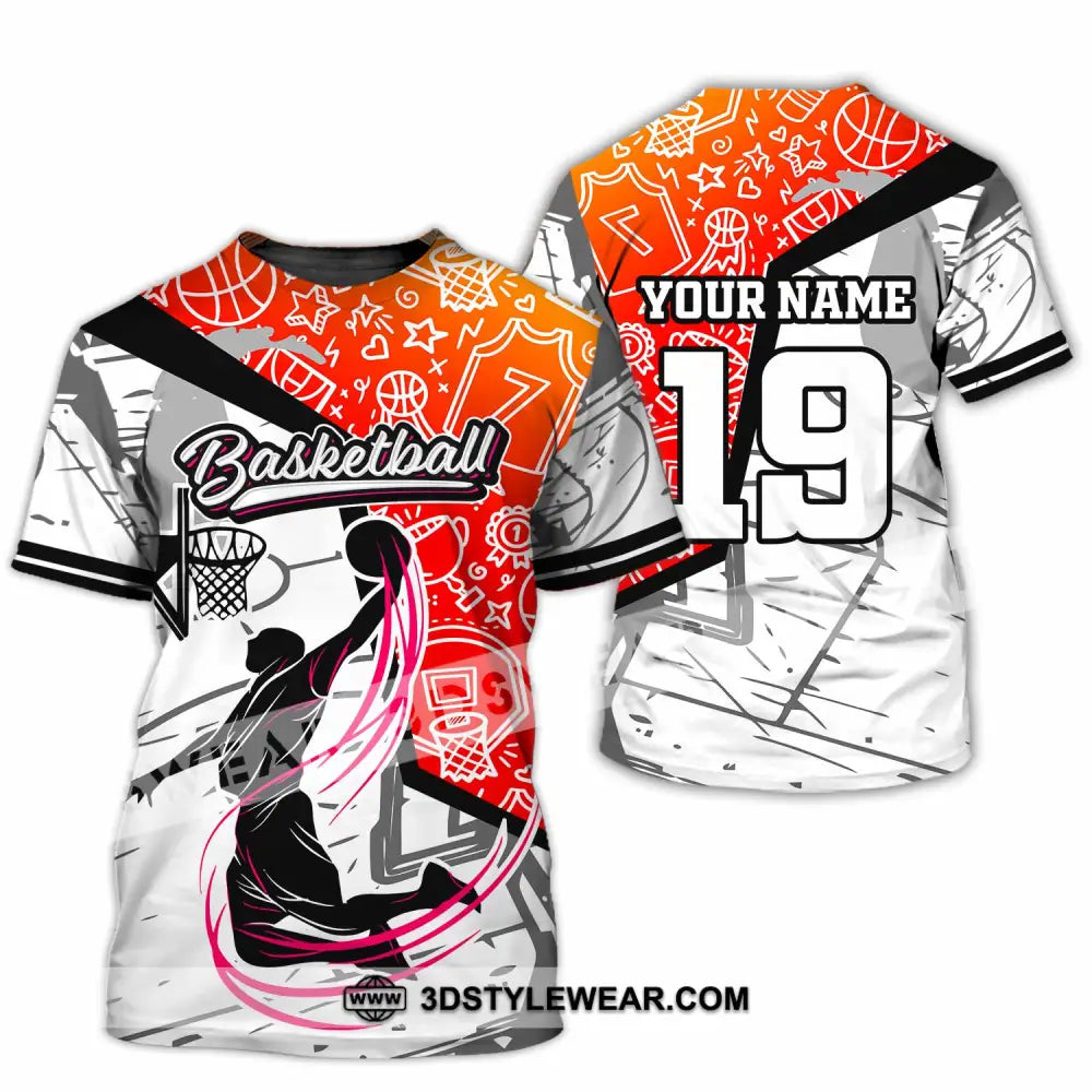 Unisex Shirt - Custom Basketball Shirt - T-Shirt / S - T-shirt