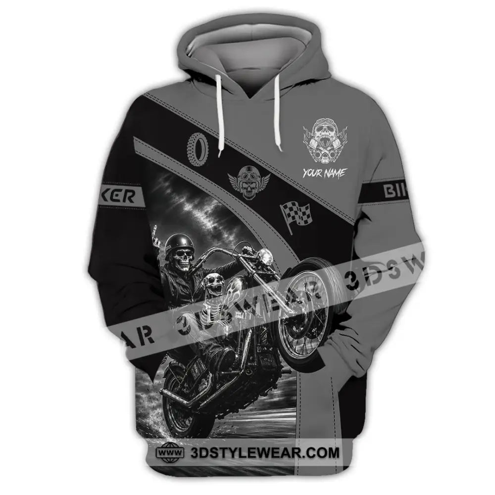 Unisex Shirt - Custom Biker Shirt - Hoodie / S - T-shirt